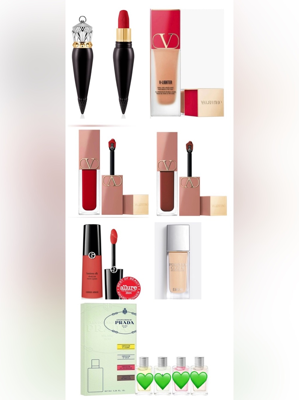 Luxury 10 Piece Assorted Beauty Bundle $430 Value, All NIB “Empty Bottles”